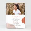 Uitnodiging Pastel Vlekjes
