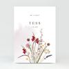Uitnodiging Aquarel bloemen