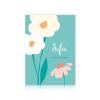 Uitnodiging Pastel bloemetjes
