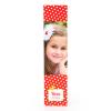 Bladwijzer polkadots rood