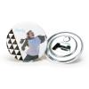 Flesopener 56mm zwart wit 1