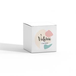 Sticker rond 40mm Lava