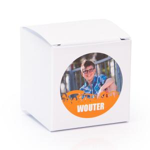 Sticker rond 40mm voetbal