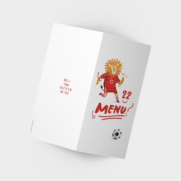 Menukaart Kampioen