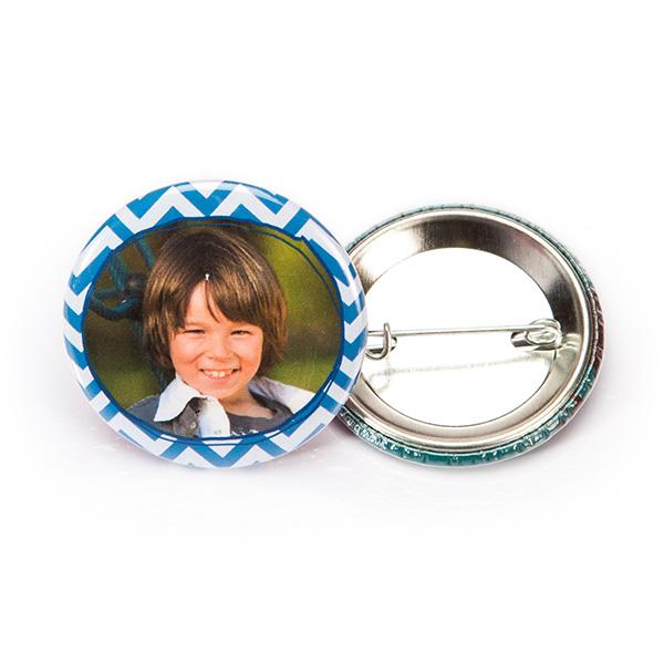 Speld 38mm visgraat blauw