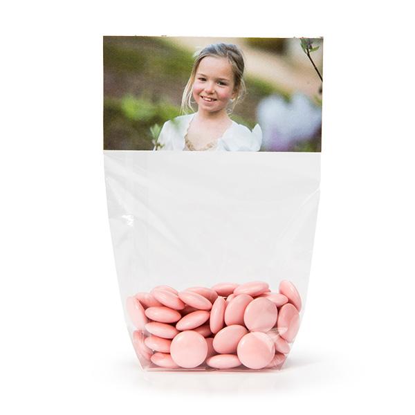 Snoeplabel retro roosjes